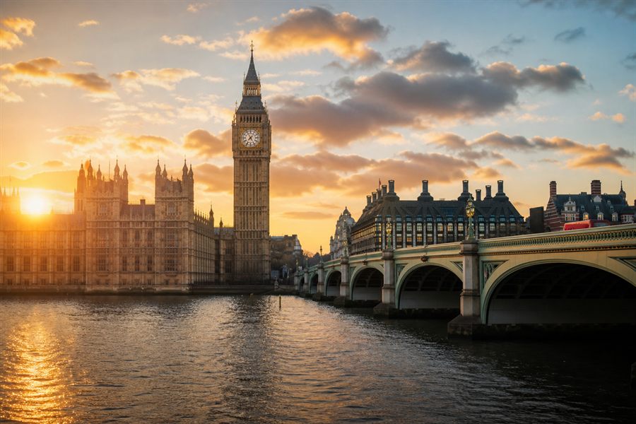 Pałac Westminsterski i Big Ben w Londynie